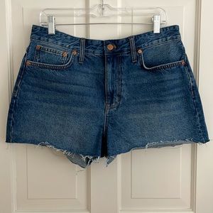 Madewell Relaxed Denim Blue Jean Shorts